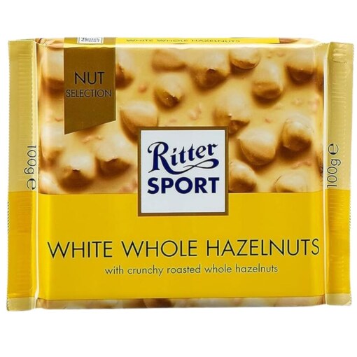 Ritter Sport white and hazelnuts