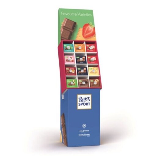 Ritter Sport Gulvdisplay 127stk