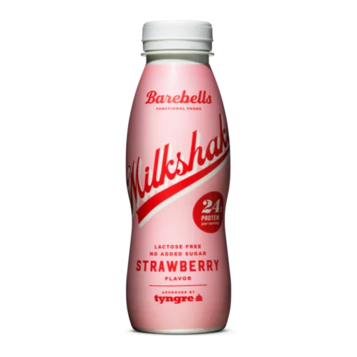 Barebells Milkshake Jordbær 8stk x 330ml