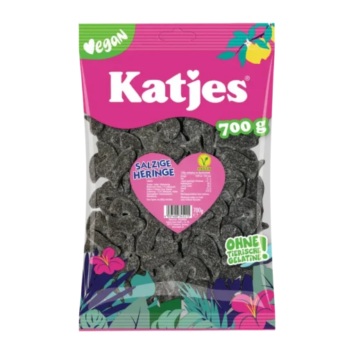 Katjes Salzige Heringe PS VEGAN (Gelatinefri) 0,7kg - Image 2