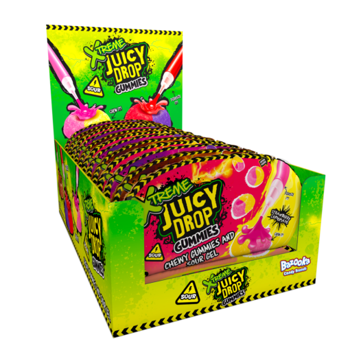 Juicy Drop Gummies Extreme Sour* 12stk x 57g MIN GARANTI 30/05-26