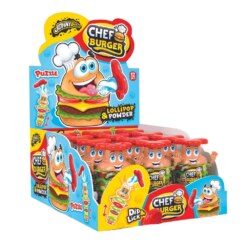 Chef Burger Lollipop & Powder Puzzle kolli