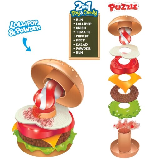 Burger Dipper Puzzle fra Johny Bee