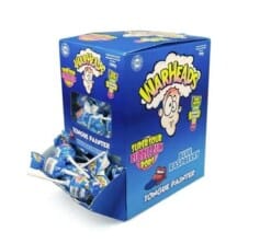 Warheads Blue Raspberry Lollipop