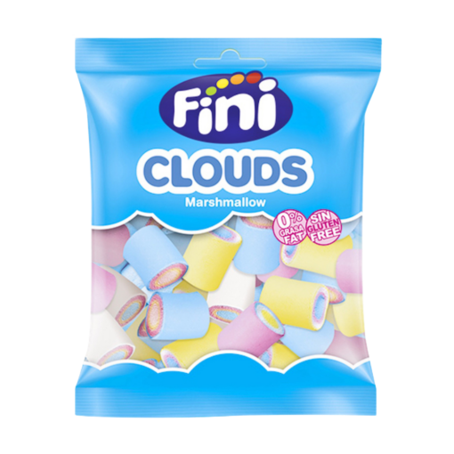 Fini Clouds Marshmallow Bicolor (Glutenfri) 12stk x 75g