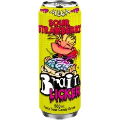 brain licker sour strawberry drink 500ml