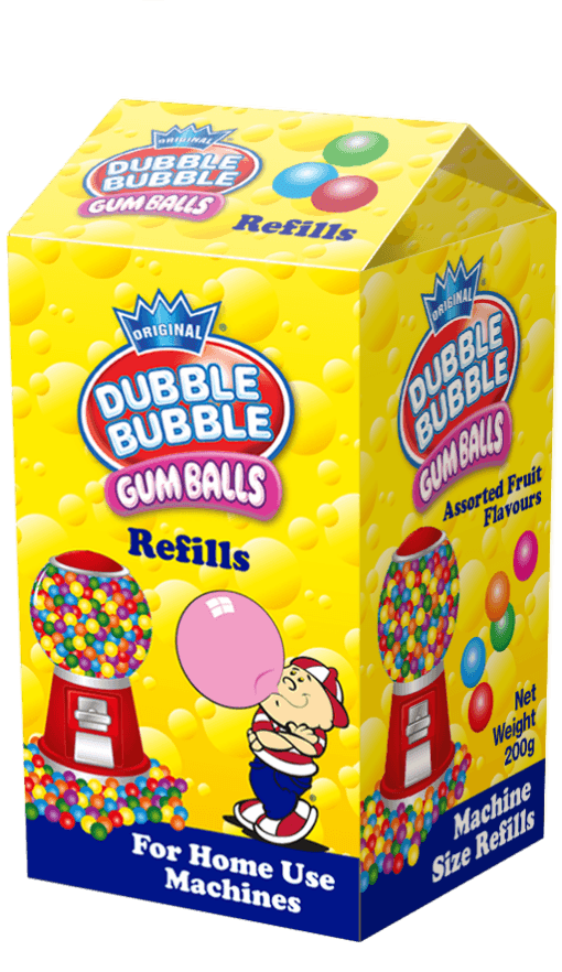 dubbie bubble gum balls refills