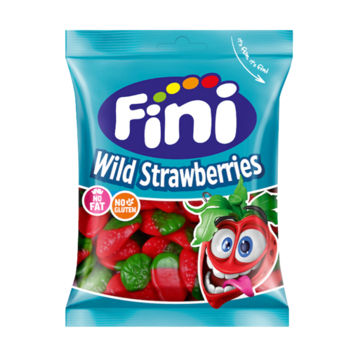 Fini Jelly Wild Strawberries (Glutenfri) 12stk x 75g