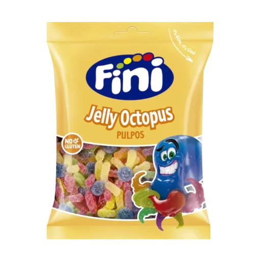 Fini Sour Jelly Octopus (Glutenfri) 12stk x 75g