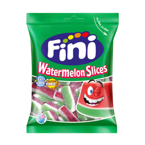 Fini Sour Watermelon Slices (Glutenfri) 12stk x 75g