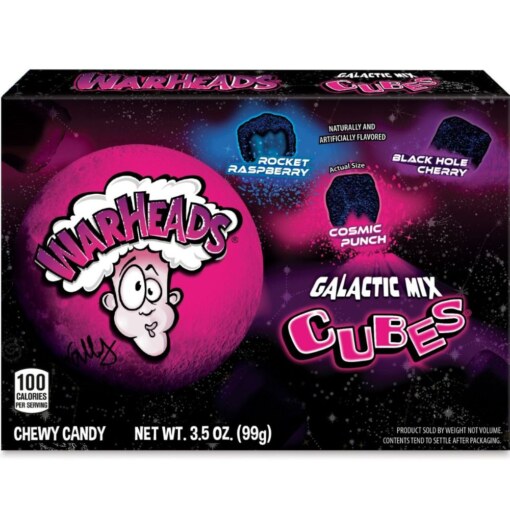 Warheads Galactic mix Cubes