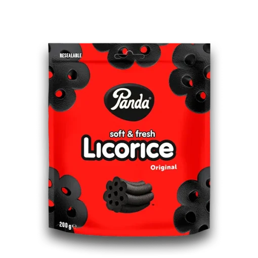 Panda Soft & Fresh Liqorice Original 18stk x 200g