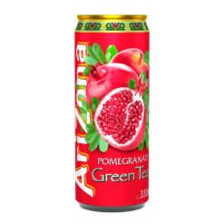 AriZona Pomegranate Green Tea Slim can 330