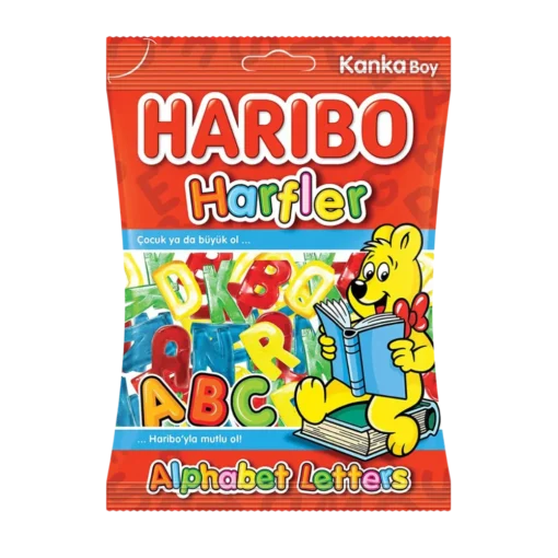 Haribo Alphabet Letters