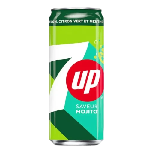 7Up Mojito Zero Inc. Pant A 24stk x 0,33L MIN GARANTI 12-10-25