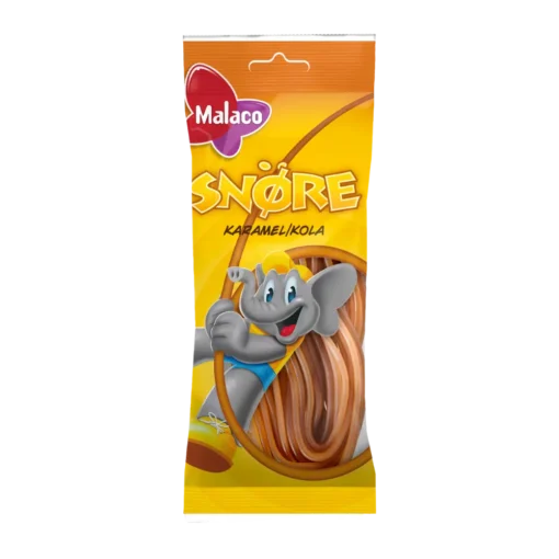 Malaco Snøre Karamel 24stk x 94g