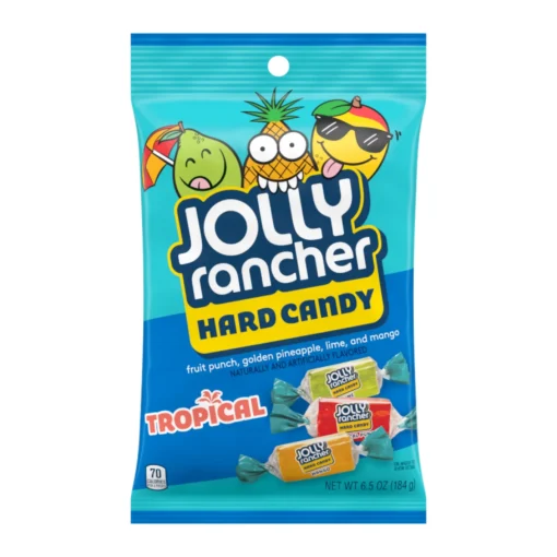 Jolly Rancher Hard Candy Tropical 12stk x 184g MIN GARANTI 30/06-25