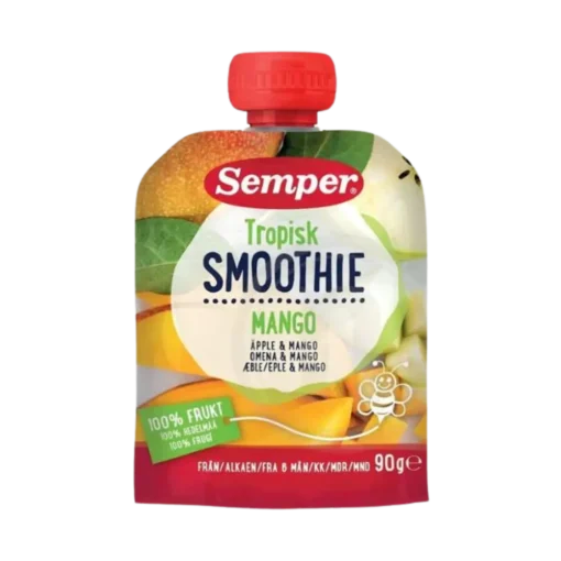 Semper Smoothie Apple & Mango 12stk x 90g