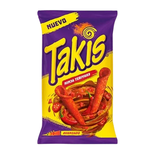 EU Takis Ninja Teriyaki 18stk x 90g MIN GARANTI