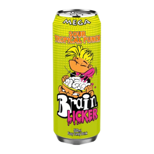 Brain Licker Sour Tropical Inc. Pant A 12stk x 500ml MIN GARANTI 30/04-25