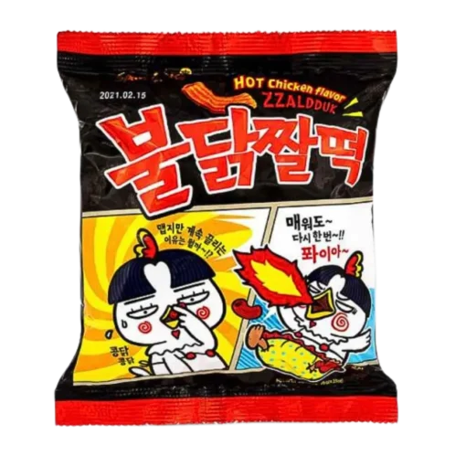 Samyang Zzaldduk Snack 24x120g MIN GARANTI 26/03-25