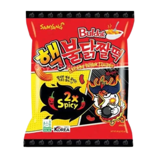 Samyang Zzaldduk Snack Extreme Buldak 24x120g MIN GARANTI 31/03-25