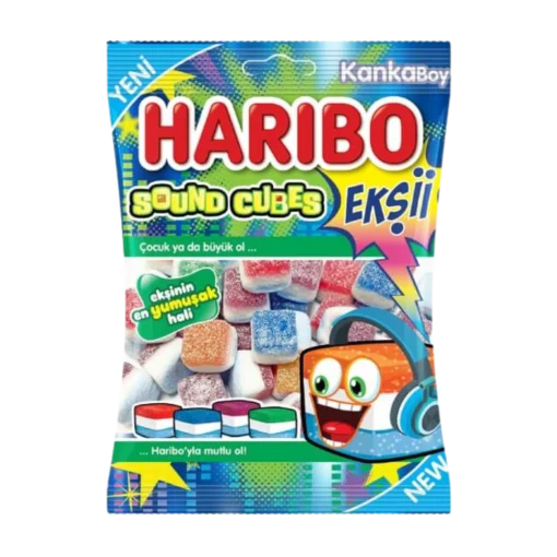 TR Haribo Poser Sound Cubes 24stk x 80g