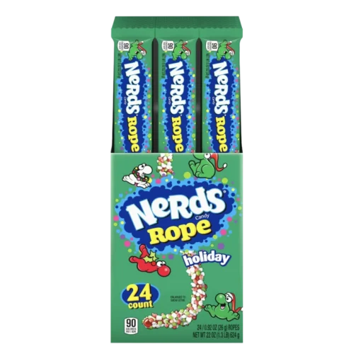 Nerds Rope Holiday* 24stk x 26g MIN GARANTI 31/07-25 - Image 2