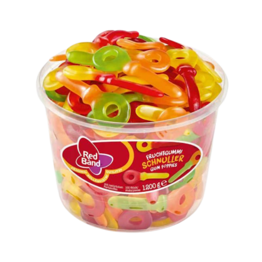 Red Band Fruchtgummi Schnuller/Frugt Sutter DS 100stk 1,2kg